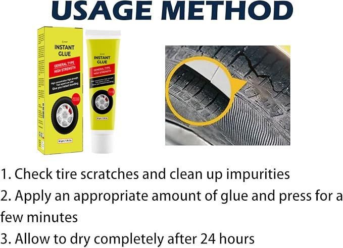 Car Tire Crack Repair Glue 50g